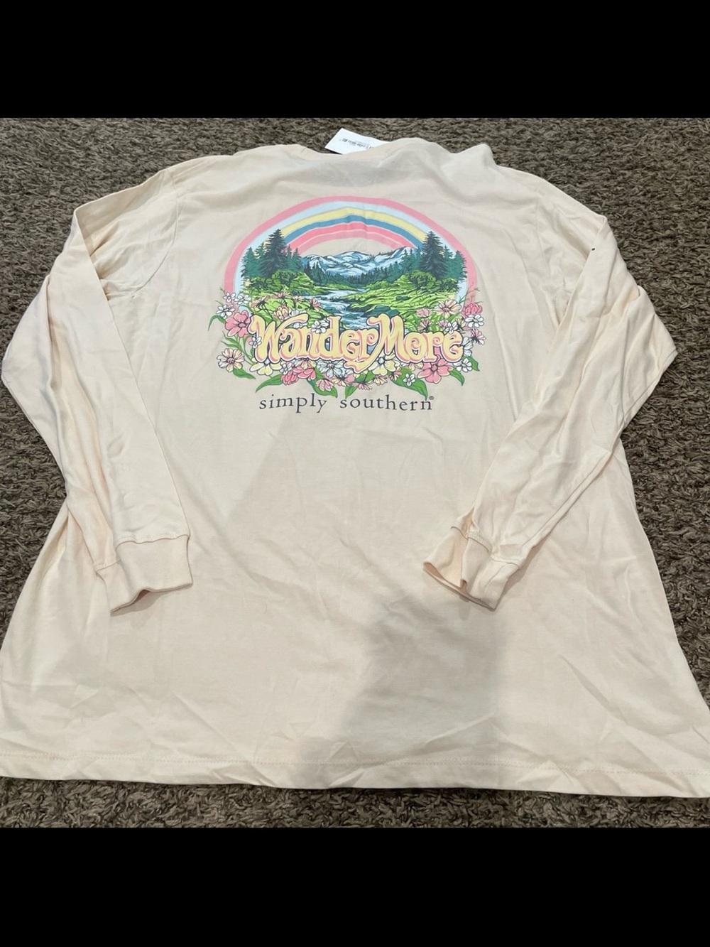 Simply southern NWT wander More long sleeve shirt size XXL